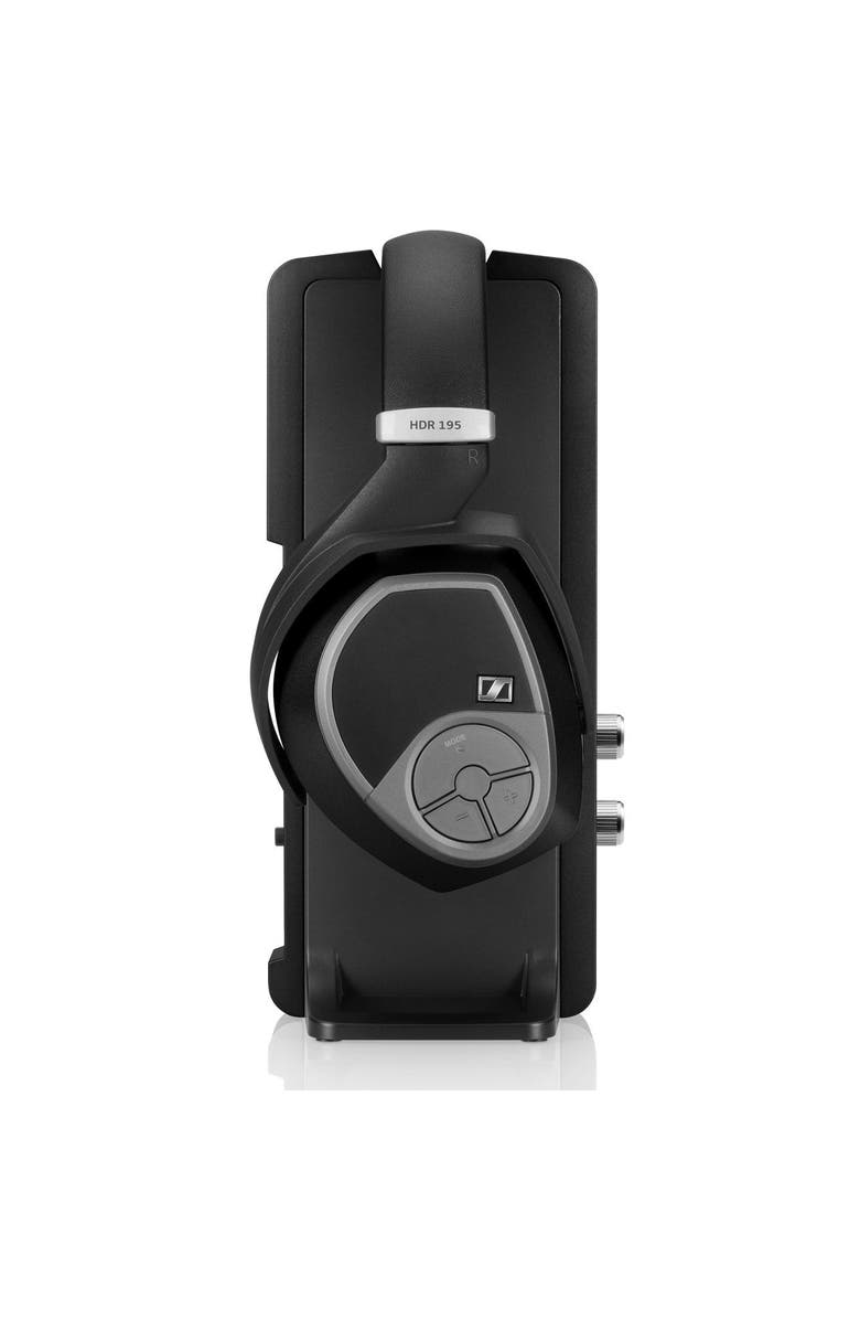 Sennheiser RS 195 RF Wireless Headphone Systems for TV Listening, Alternate, color, Black