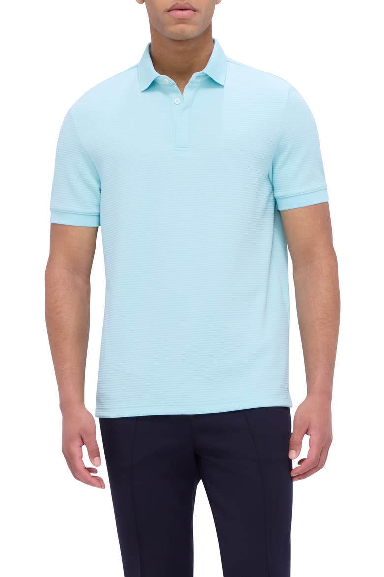 Textured Polo, Main, color, ICE