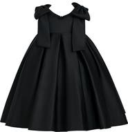 Tulleen Palermo Satin Bow Pleated Dress