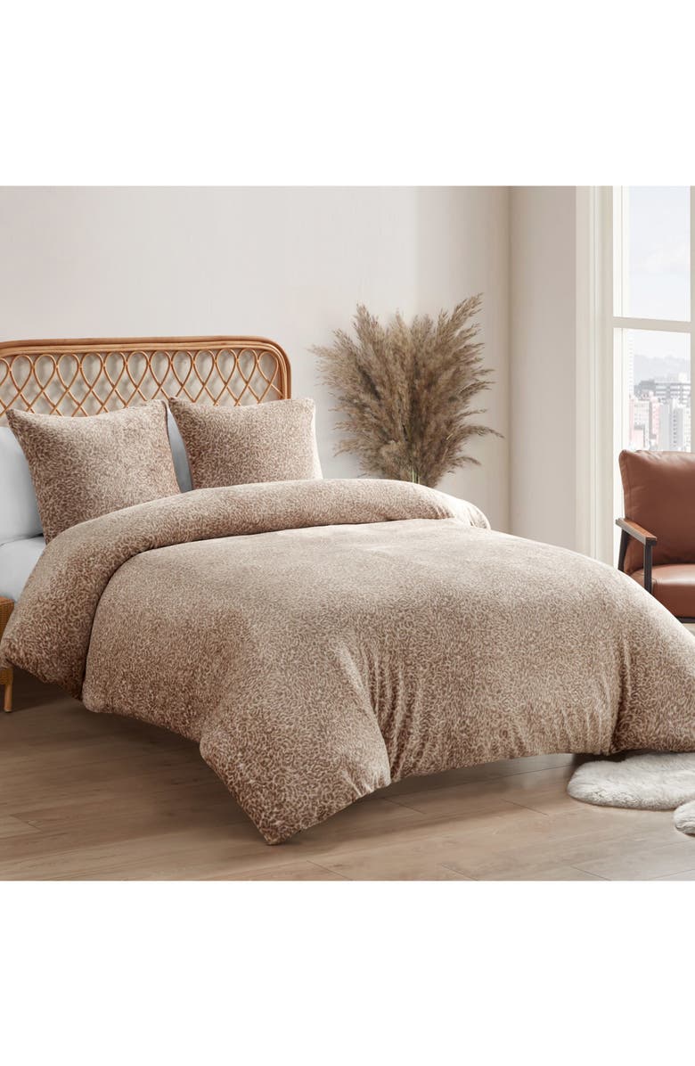 Jessica Simpson Blush Pink Animal Print Comforter Set, Alternate, color, 