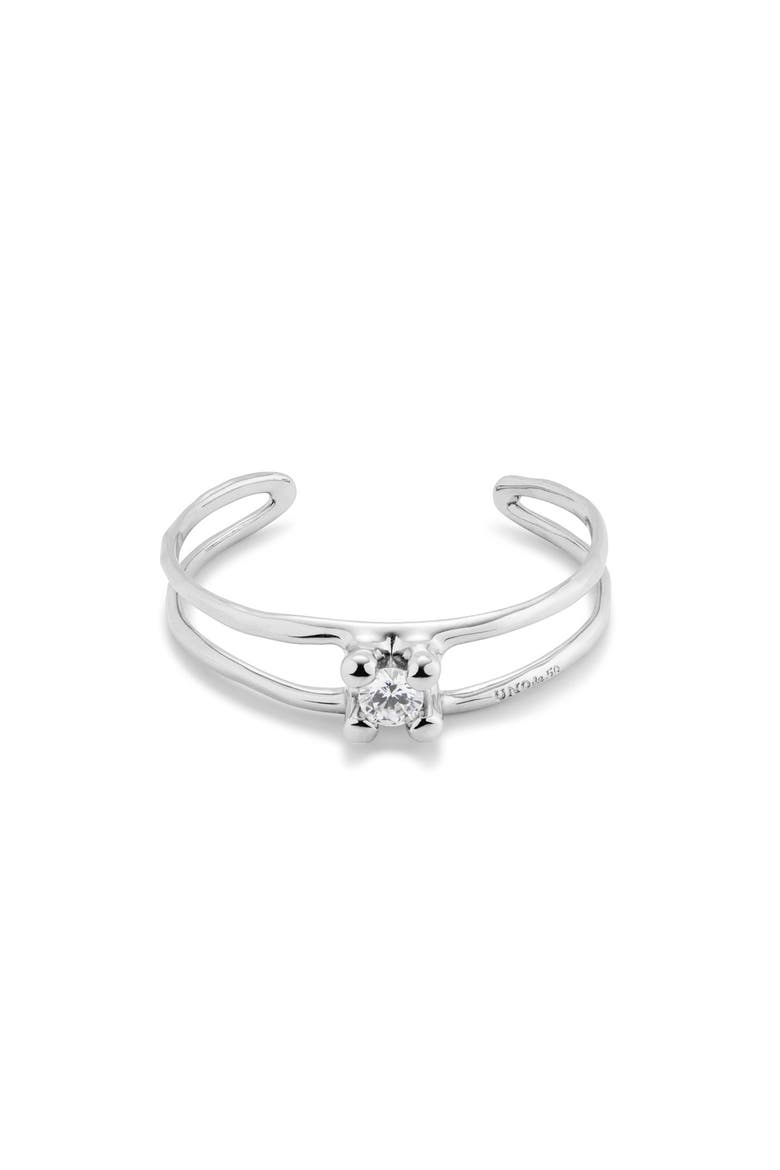 Semi-Rigid Crystal Band, Main, color, Silver