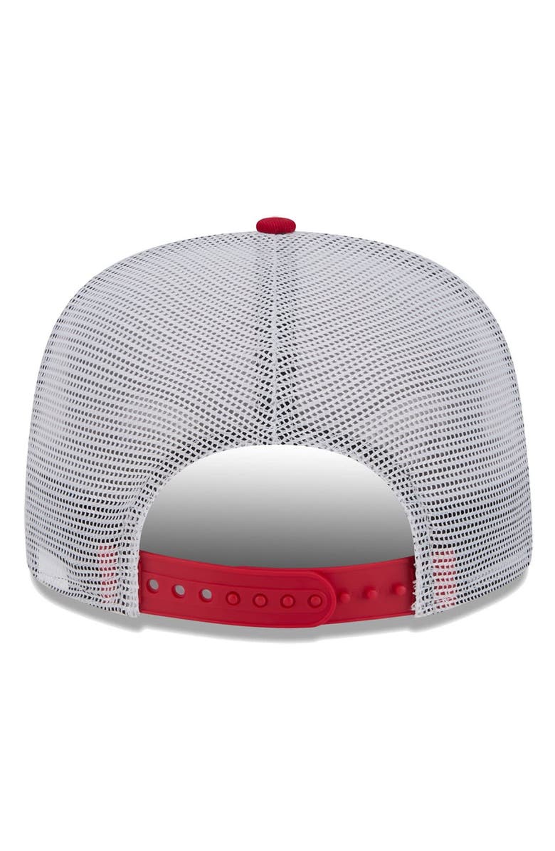 New Era Men's New Era Red Los Angeles Angels Court Sport 9FIFTY Snapback Hat, Alternate, color, Red