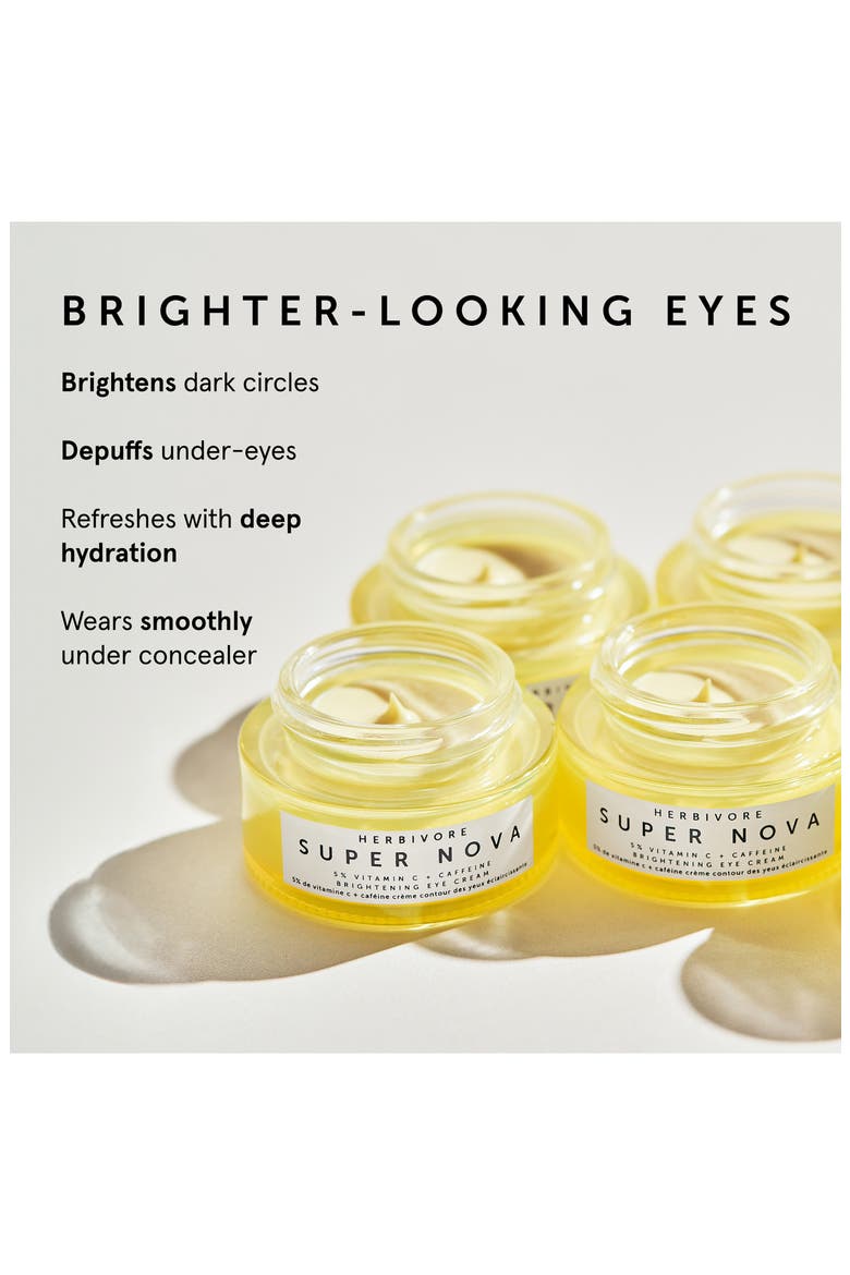 Super Nova 5% Vitamin C + Caffeine Brightening Eye Cream, Alternate, color, NO COLOR