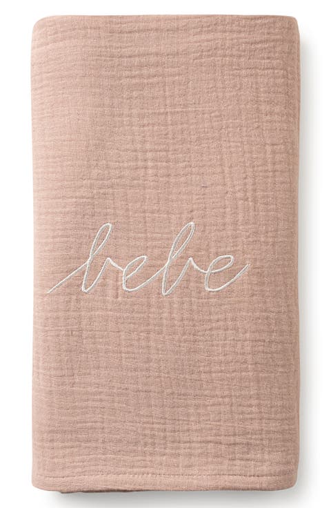Bebe Cotton Muslin Waffle Swaddle