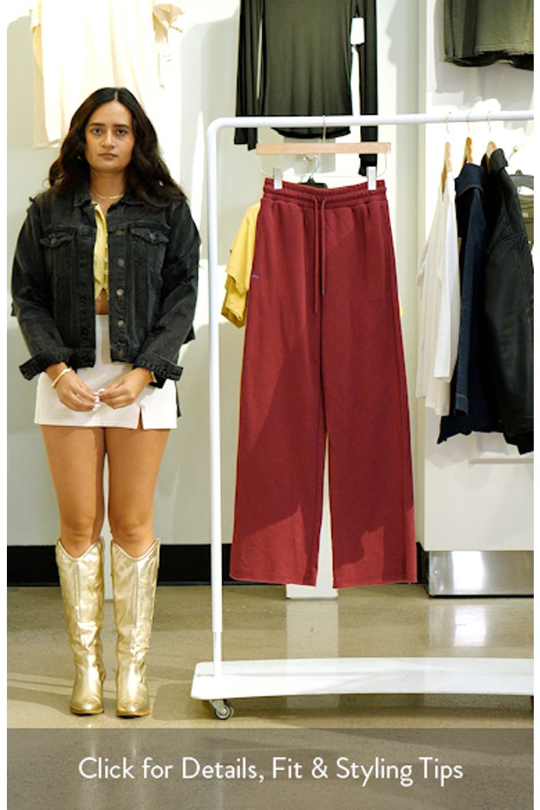 Cozy Crush Wide Leg Sweatpants video