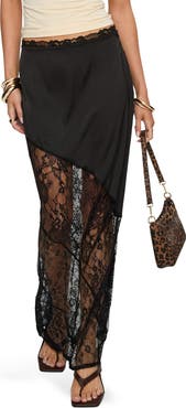 Princess Polly Castelli Lace Maxi Skirt