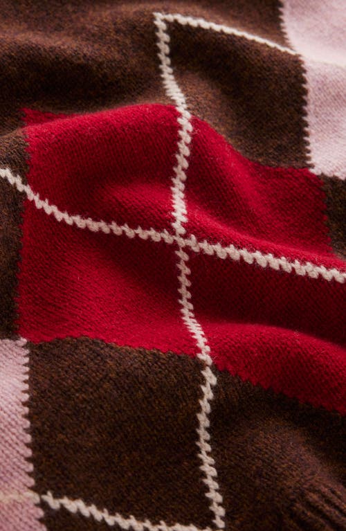 Boden Polly Turtleneck Wool Sweater In Brown