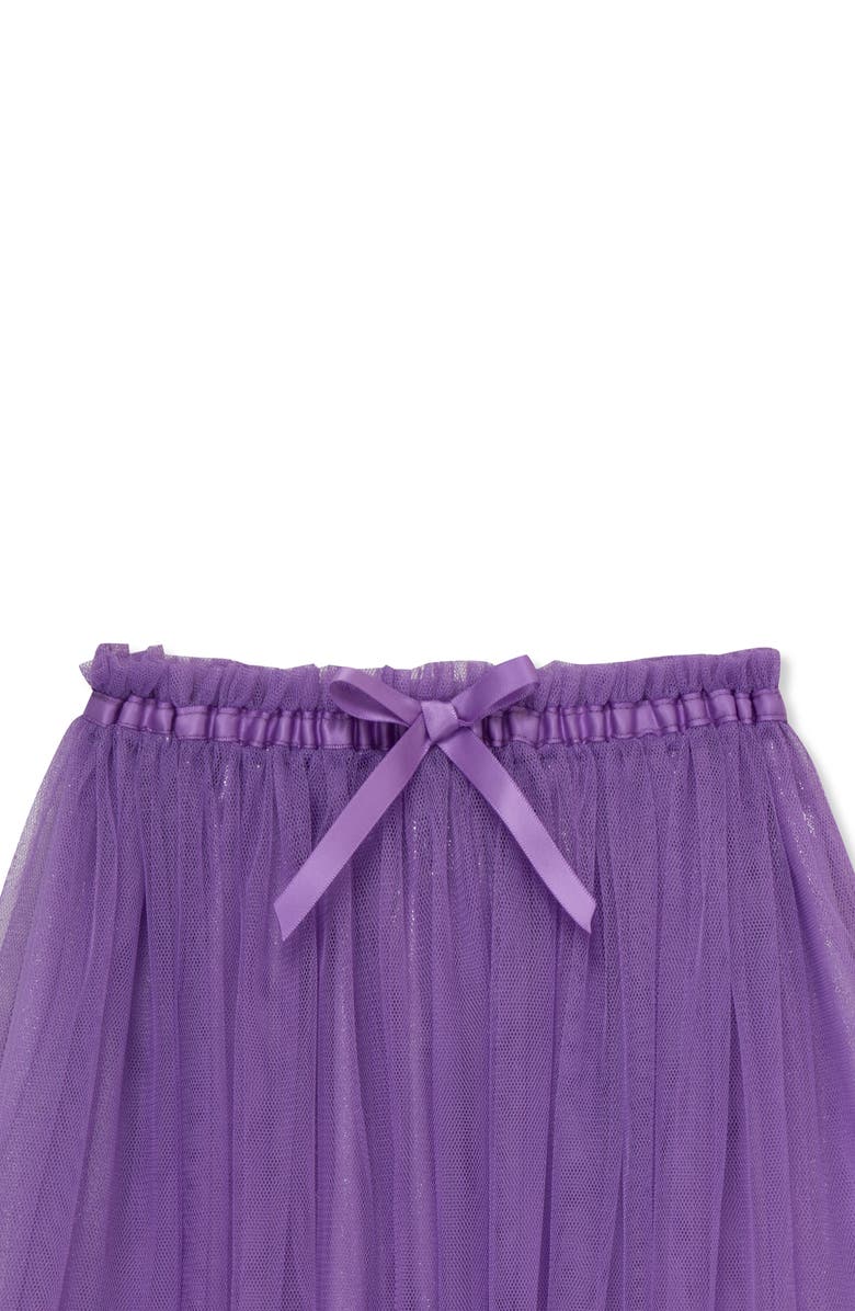 Peek Aren't You Curious Kids' Happy Flower Short Sleeve Sweater & Tutu Skirt Set, Alternate, color, Natural