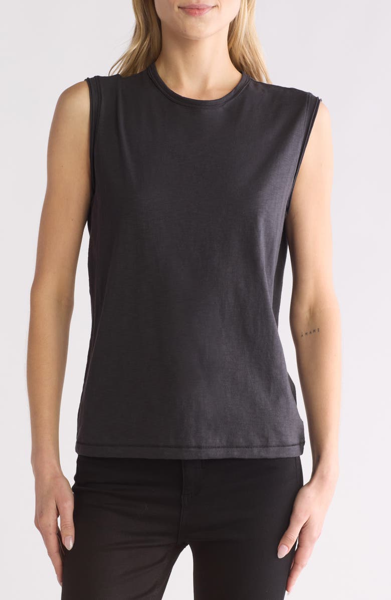 rag & bone Slub Muscle Tank, Main, color, 