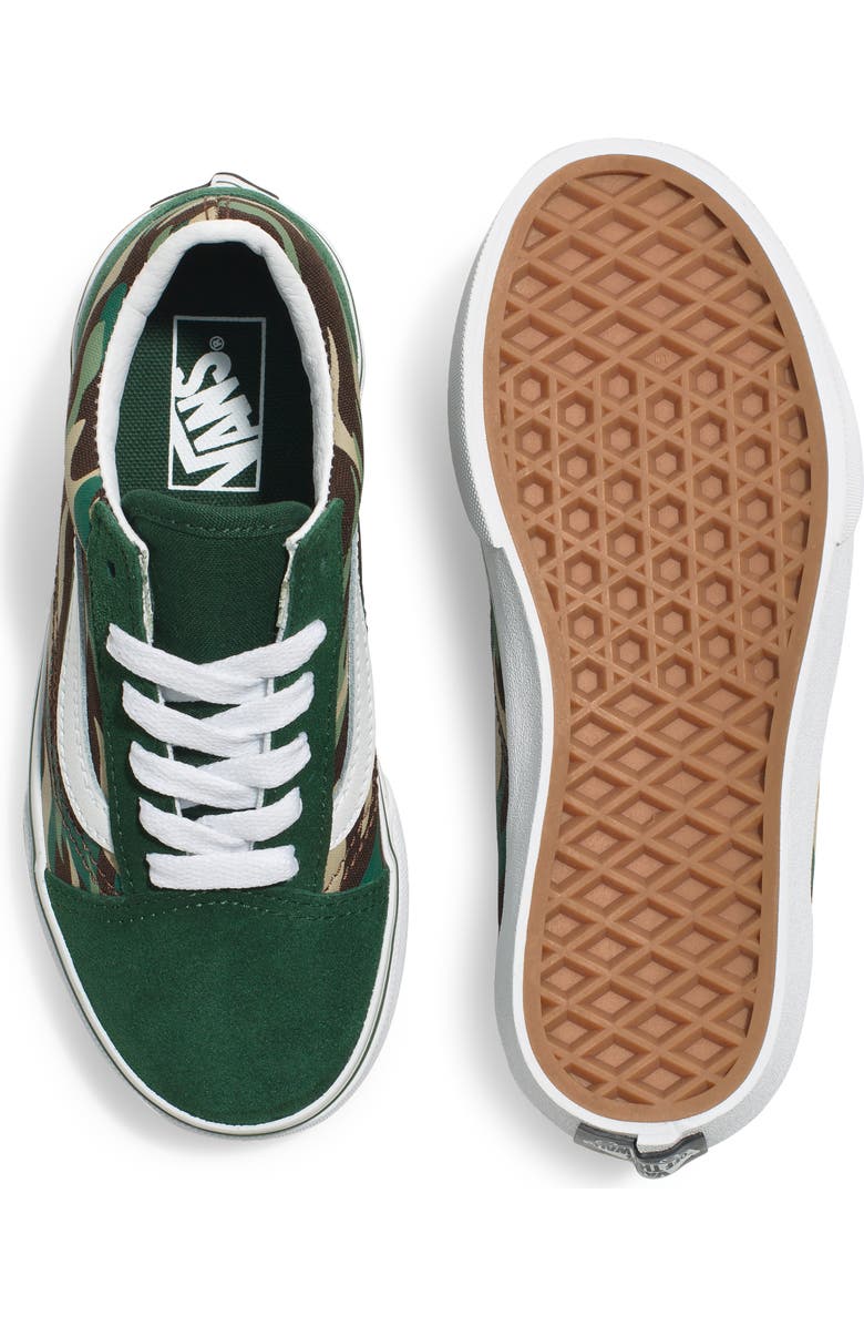 Vans Kids' Old Skool Camo Sneaker, Alternate, color,