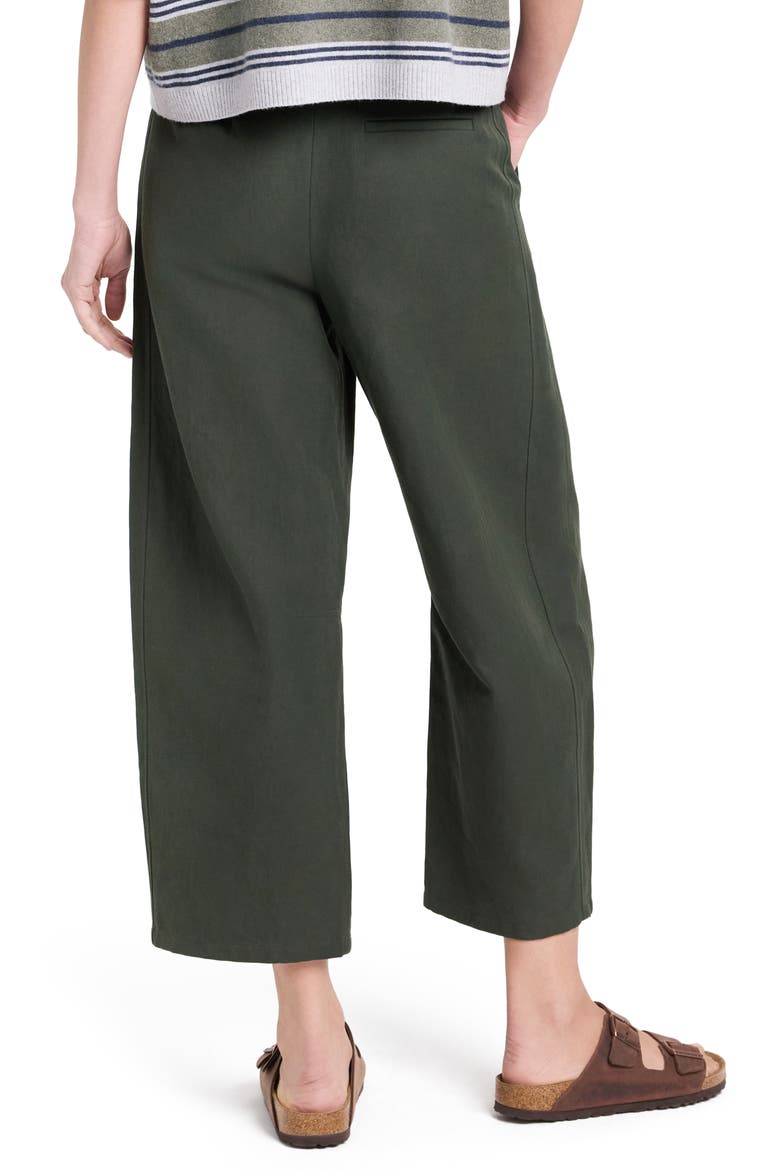Slouchy Crop Boyfriend Pants, Alternate, color, ROSIN