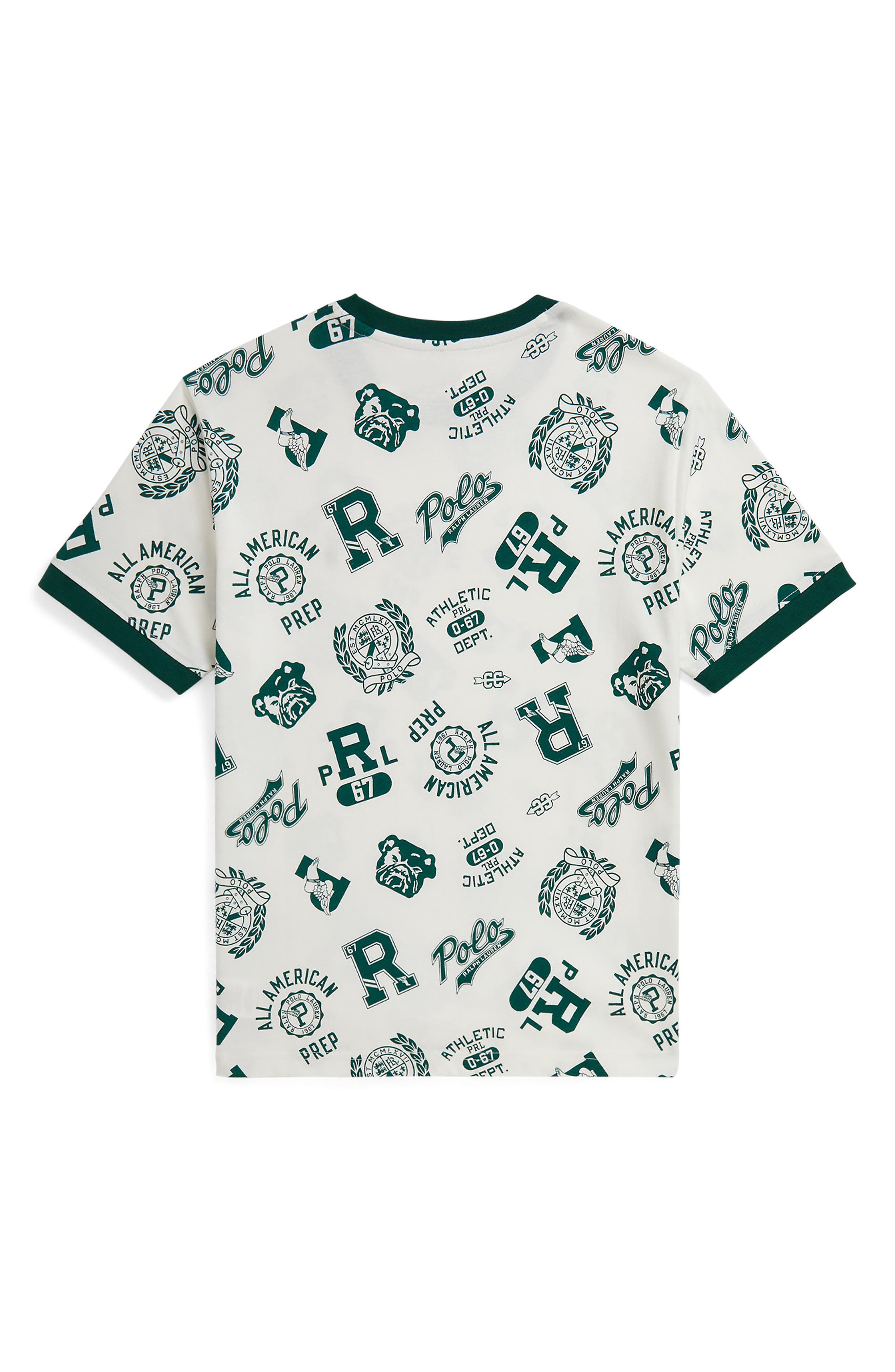 Polo Ralph Lauren Kids' Logo Print Ringer T-Shirt (Men) | Nordstrom