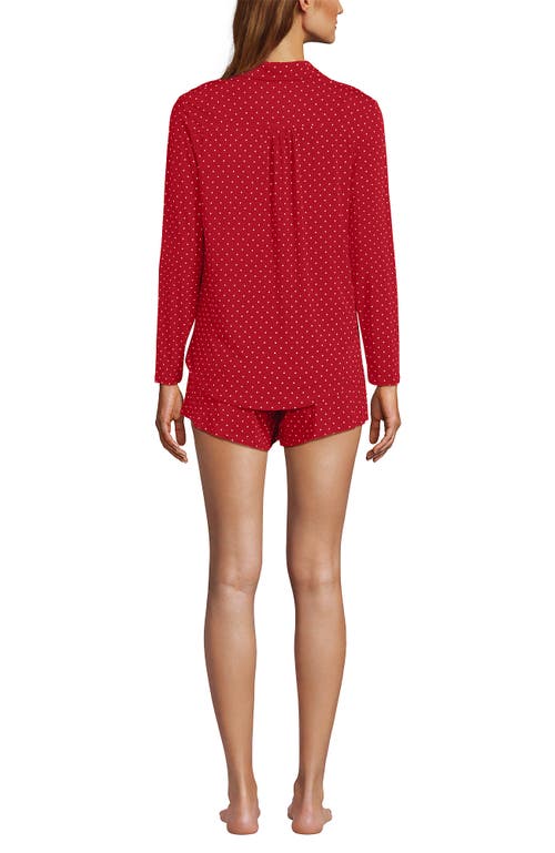 Lands' End Cooling 3 Piece Pajama Set In Multi