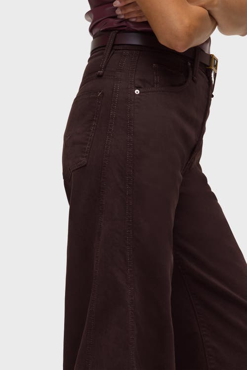Hudson Jeans James High-rise W/ Seaming In Brown