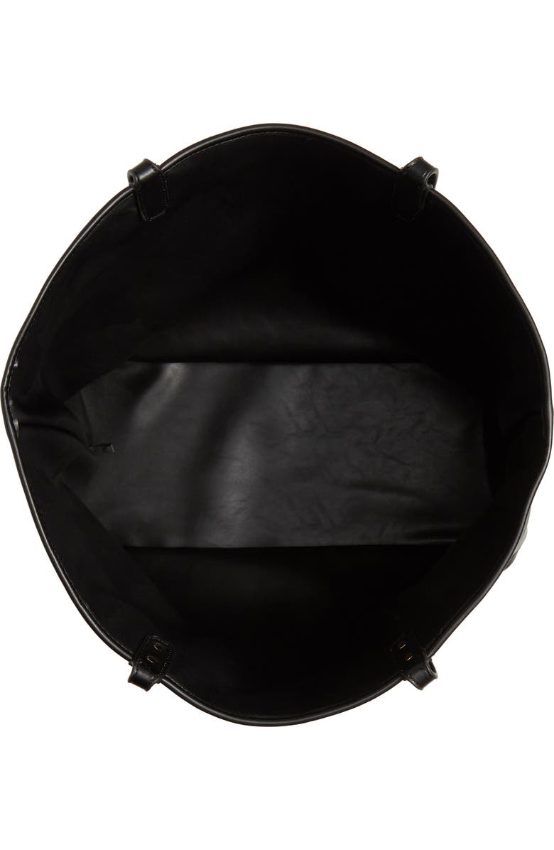 Mali + Lili Reversible Vegan Leather Tote, Alternate, color,