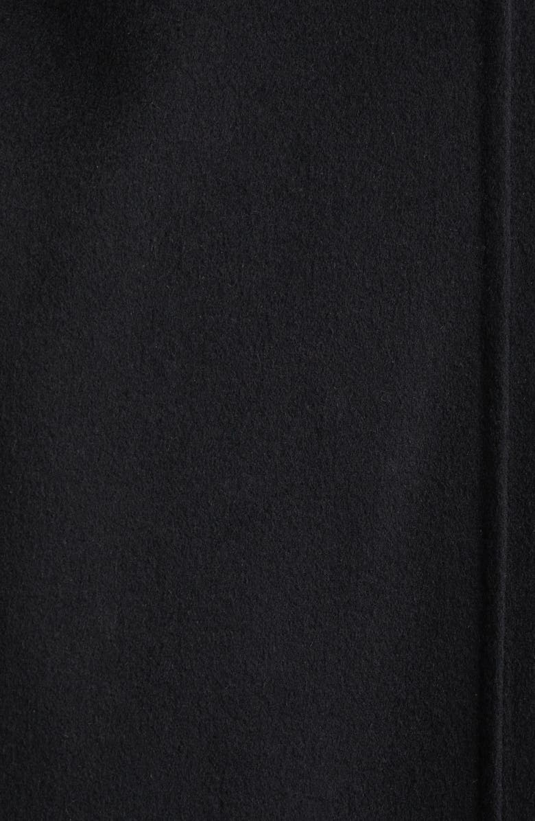 FERRAGAMO Crop Wool & Cashmere Bomber Jacket, Alternate, color, Nero