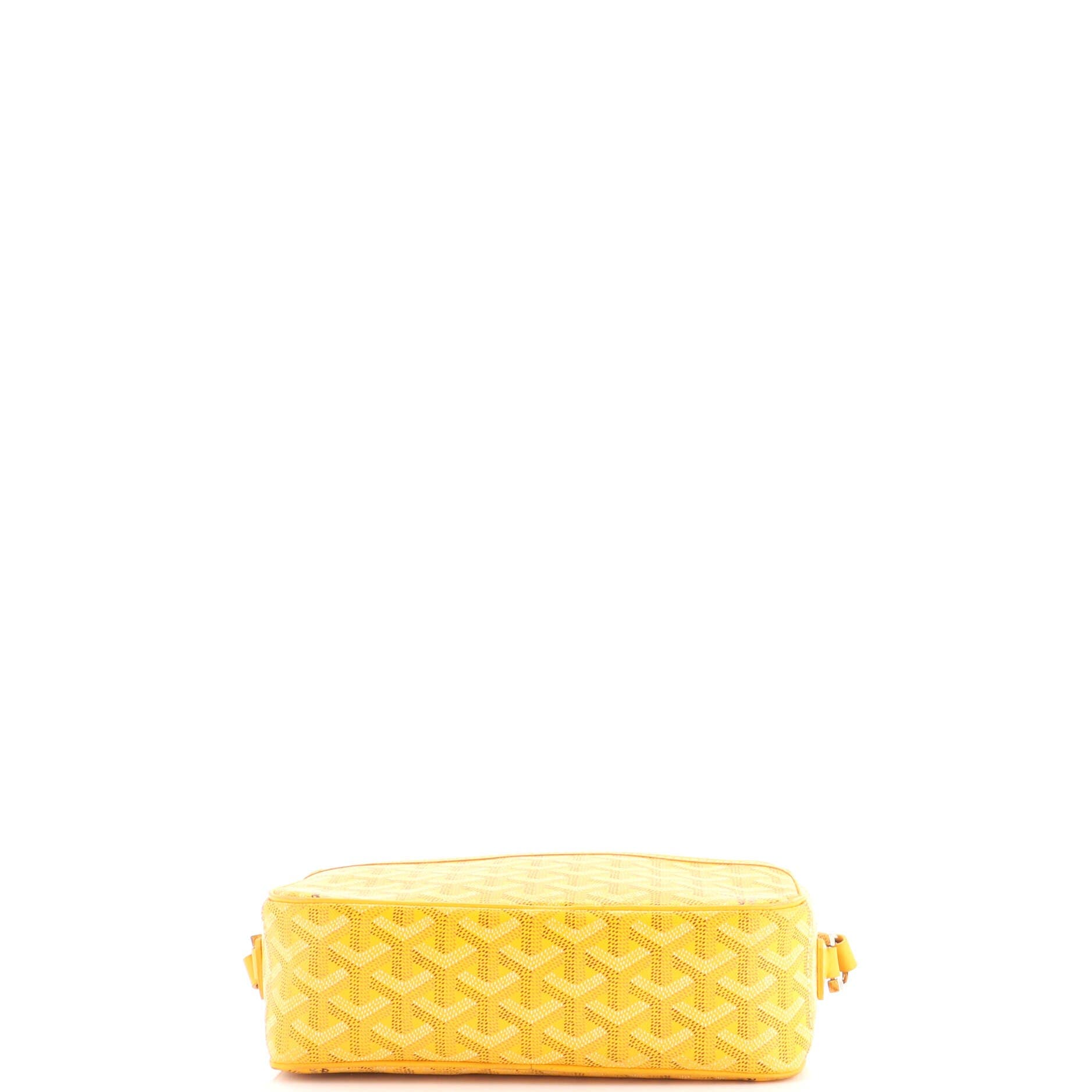 Cap Vert Bag Coated Canvas, Alternate, color, Yellow