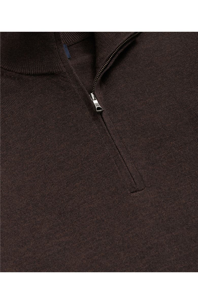 Brooks Brothers Merino Wool Half Zip Pullover, Alternate, color,