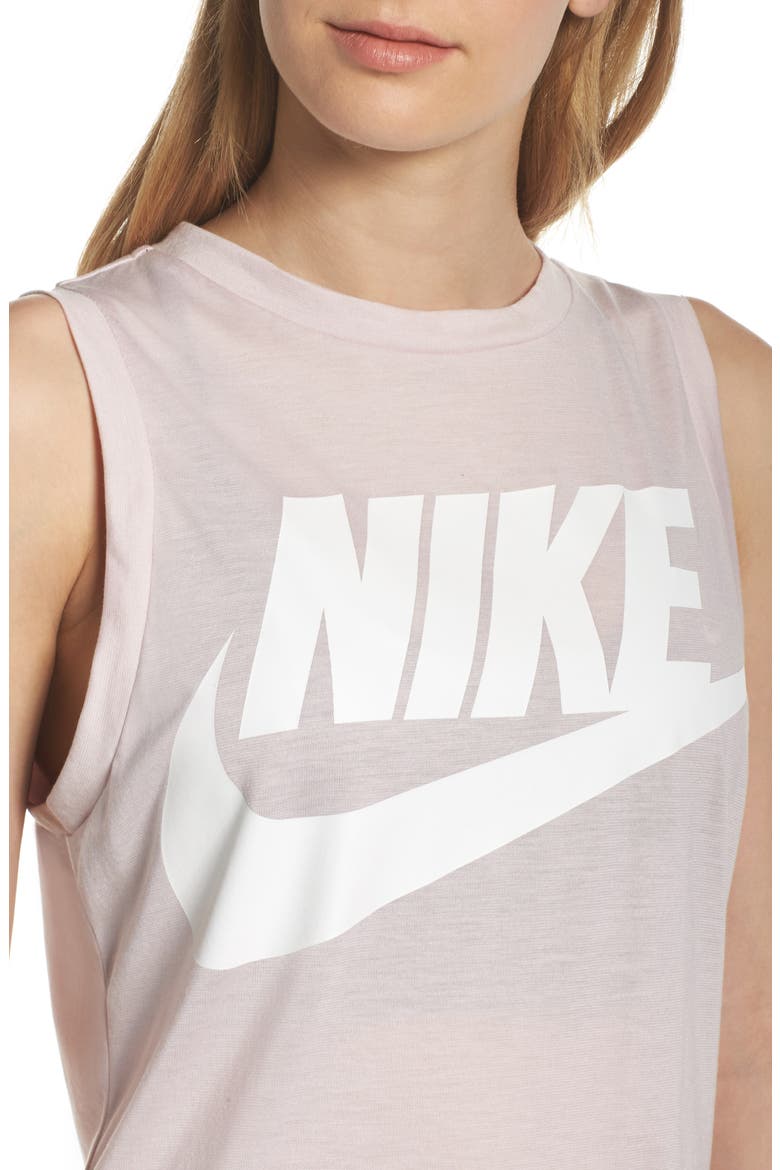 Sportswear Essential Women's Tank, Alternate, color, BARELY ROSE/ BARELY ROSE