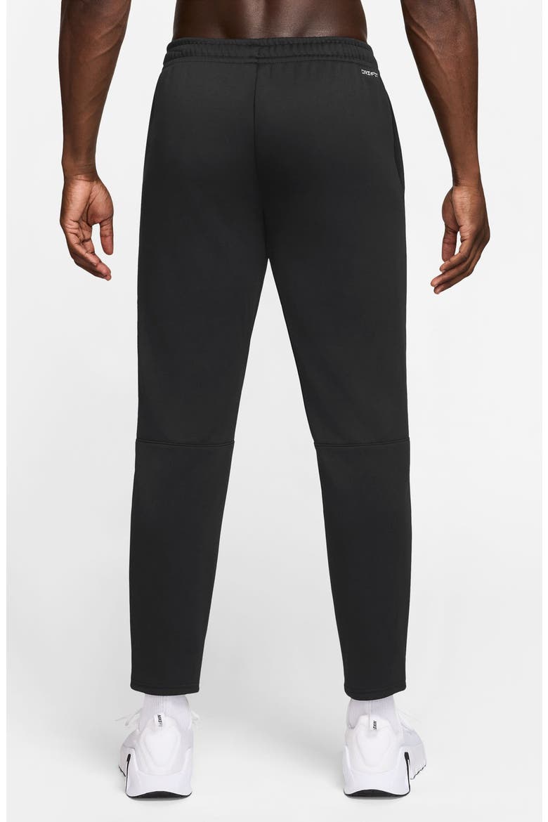 Dri-FIT Hyverse Fleece Pants, Alternate, color, BLACK/ WHITE