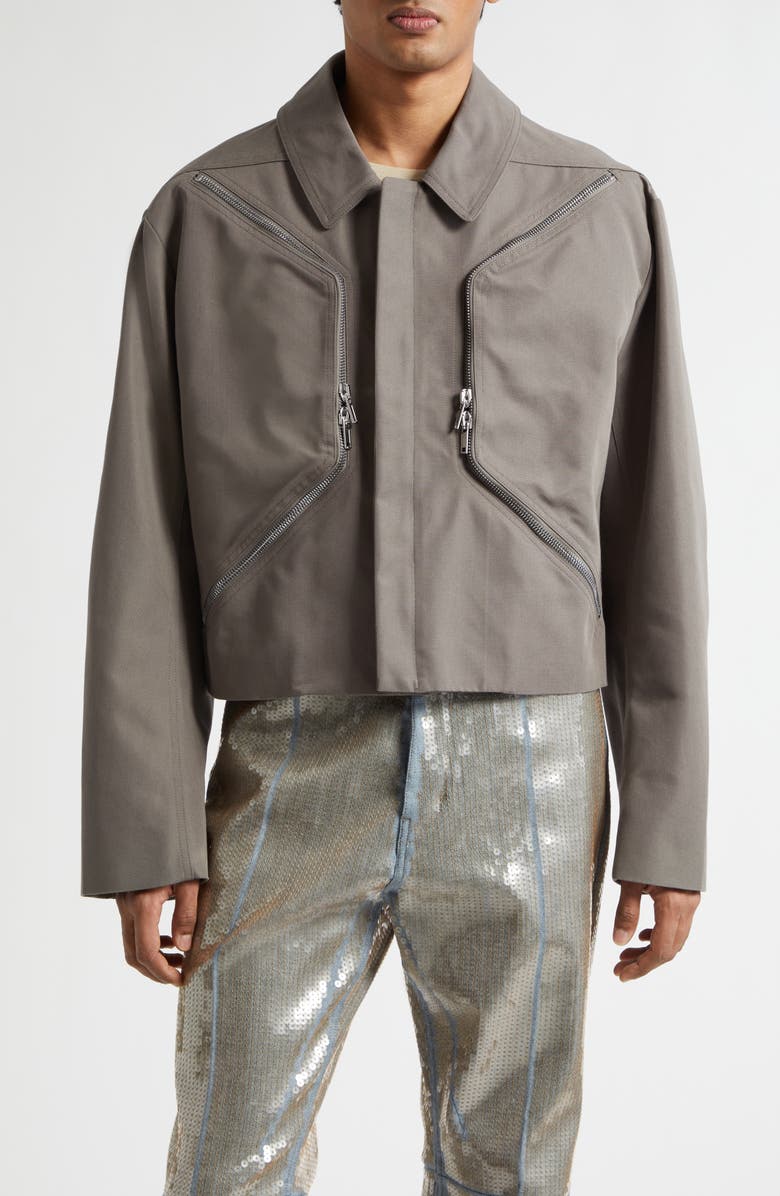 Rick Owens Heizer Jacket, Main, color, Dust