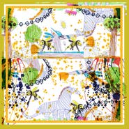 Jessie Zhao New York Silk Scarf Of Wonderful World Once Upon A Time
