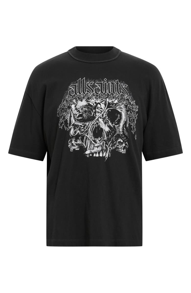 AllSaints Morph Cotton Graphic T-Shirt, Alternate, color,