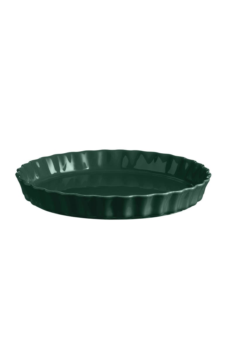Emile Henry 11.6" x 1.6" Tart Dish, Main, color, Cedar