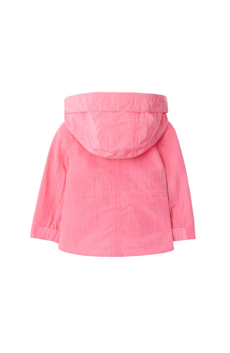 Burberry Logo Nylon Jacket, Alternate, color, Blossom