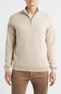 Peter Millar Coolspun Lite Quarter Zip Sweater