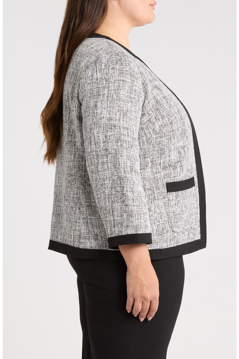 Framed Patch Pocket Jacket, Alternate, color, BLACK MULTI