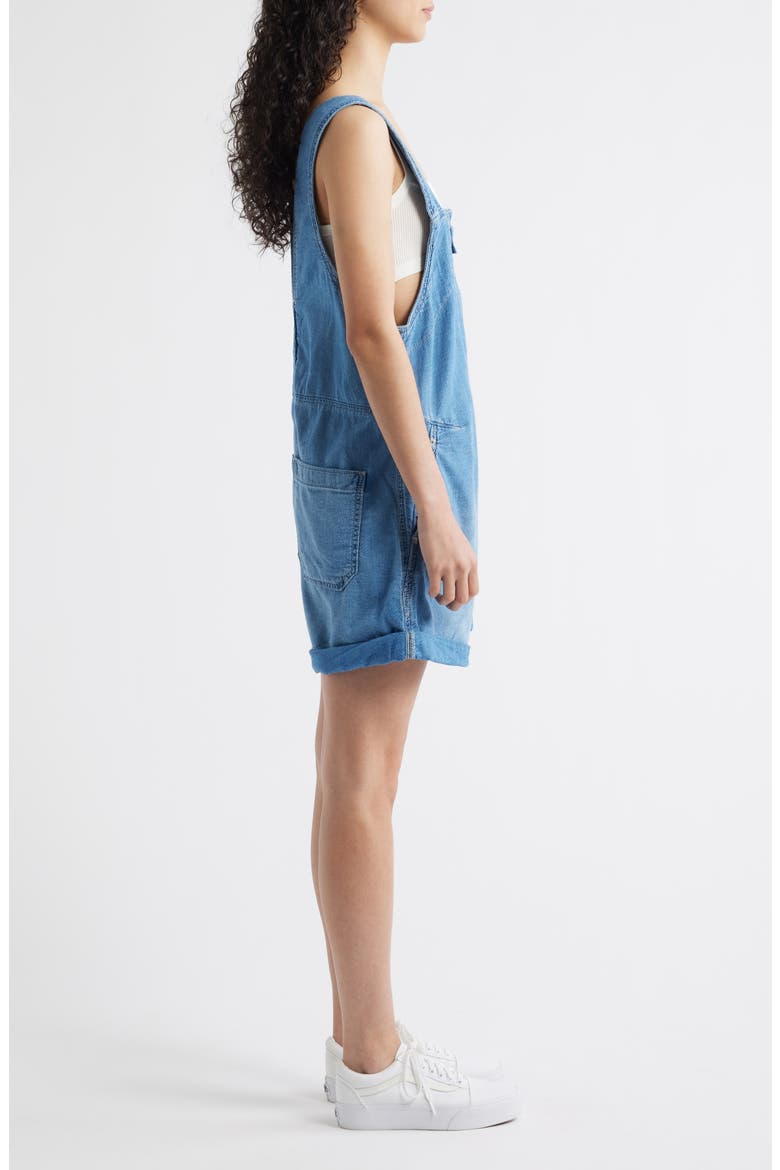 Jude Cotton Shortalls, Alternate, color, LIGHT INDIGO