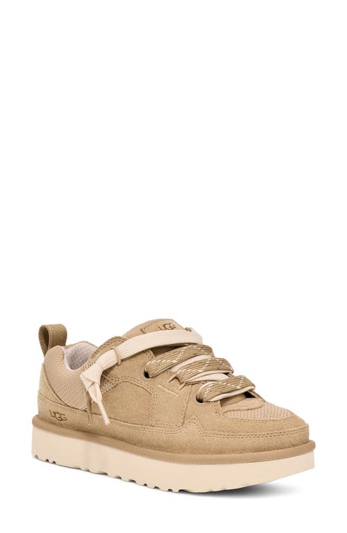 Ugg(r) Lo Lowmel Sneaker In Mustard Seed
