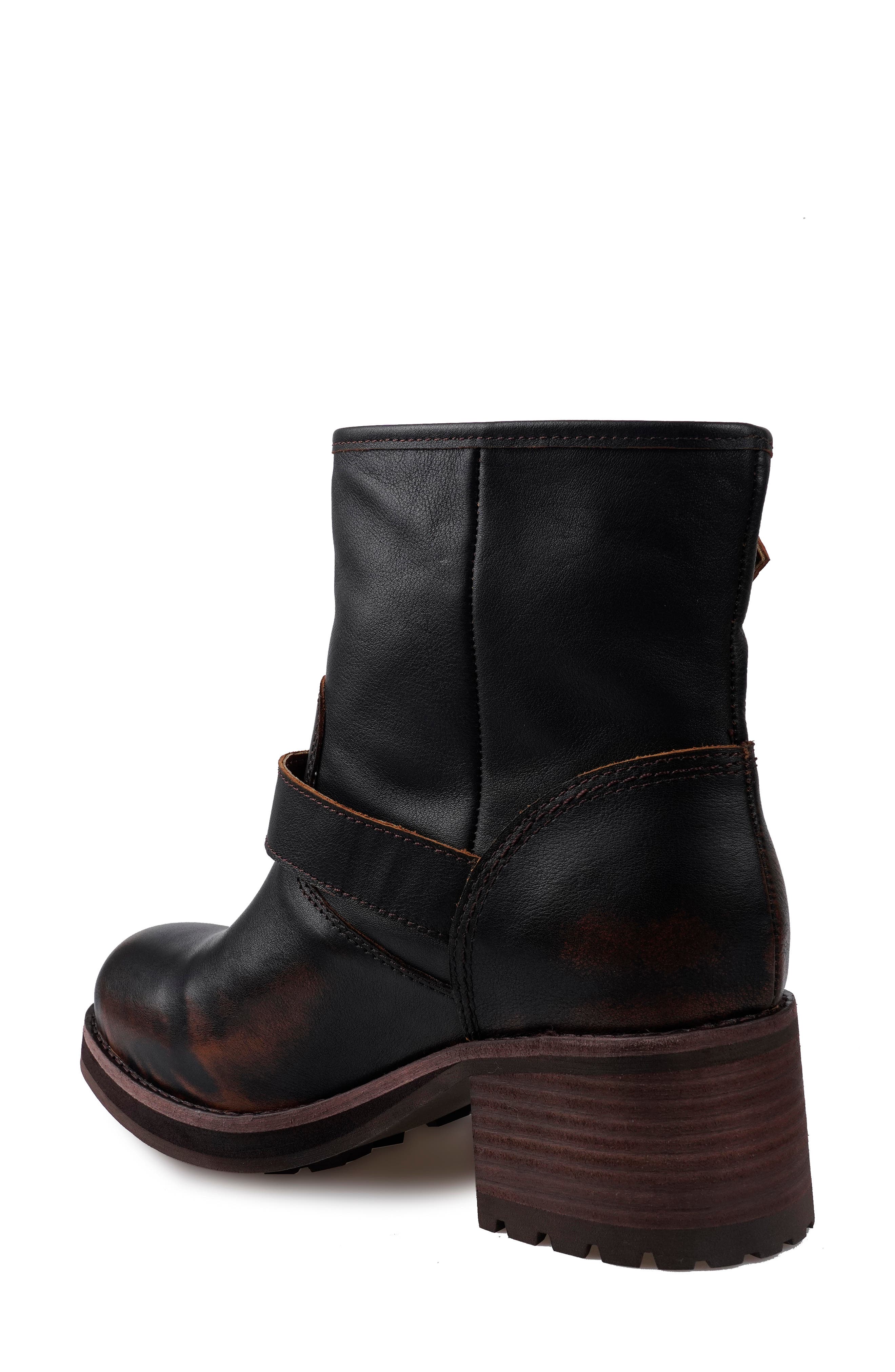 Rissa Lug Sole Moto Bootie - image 4