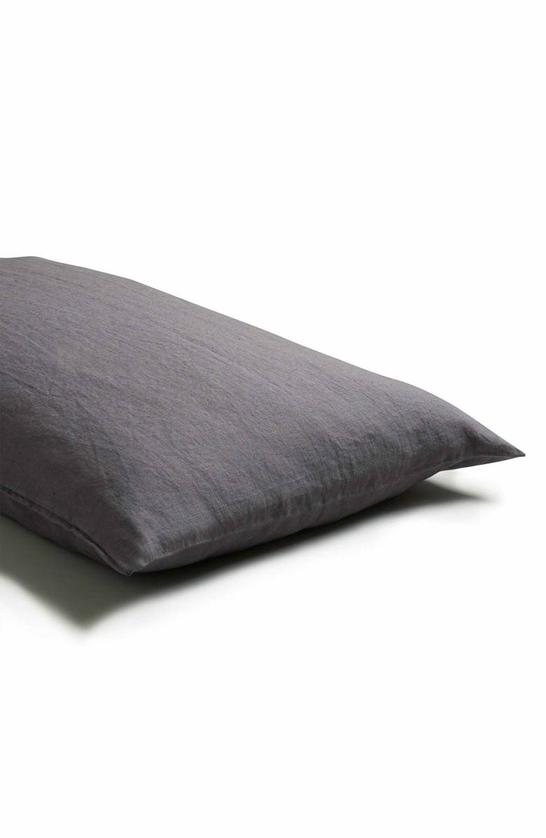 PIGLET IN BED Linen Duvet Cover & Bedding Set, Alternate, color, 