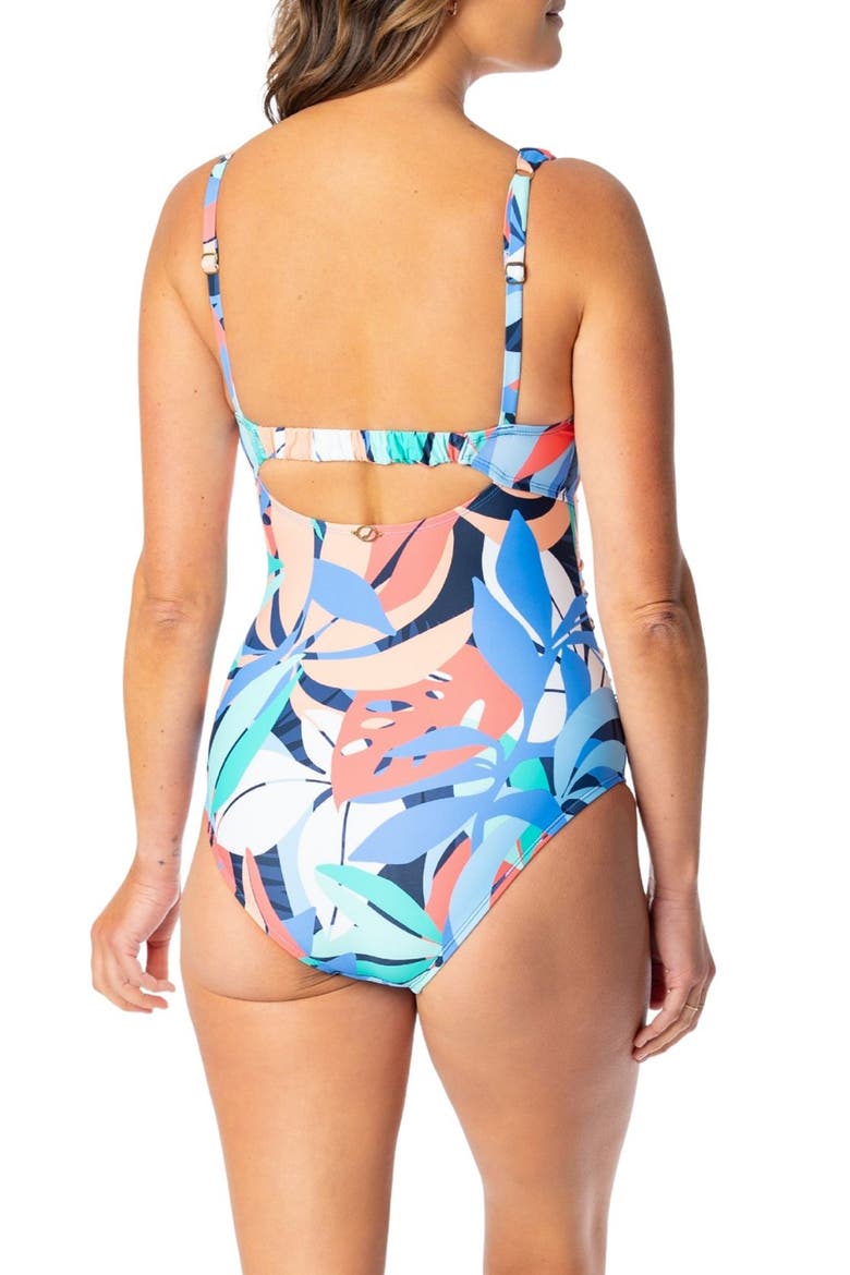 Jolie One-Piece Swimsuit, Alternate, color, PANTHEON BLUE