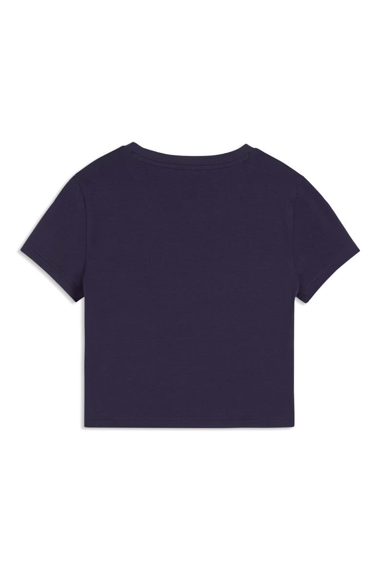 Wardrobe Essential Baby Tee, Alternate, color, DEEP PLUM