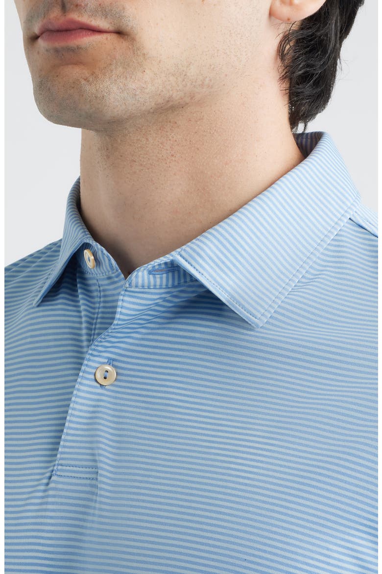 Market Stripe Featherweight Performance Polo, Alternate, color, BLUEBIRD