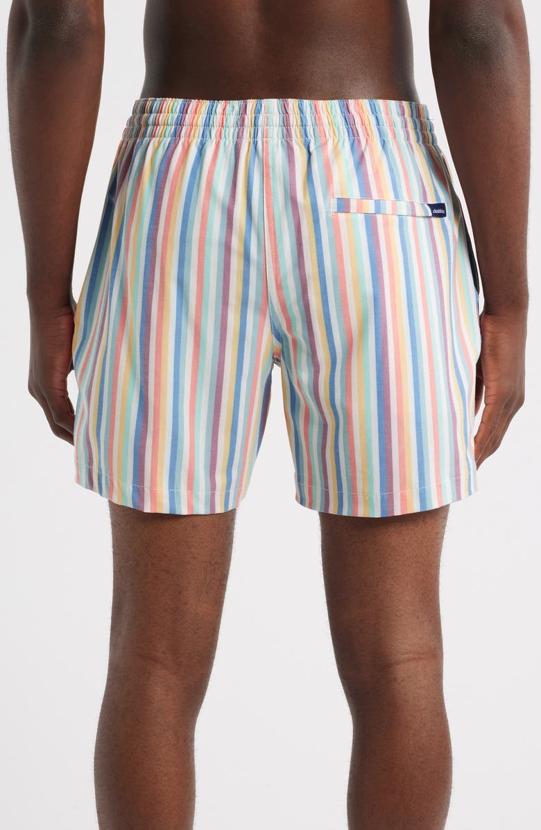 Chubbies The Parlor Stripes Classic Lined 5.5-Inch Swim Trunks, Alternate, color, Off White - Striped