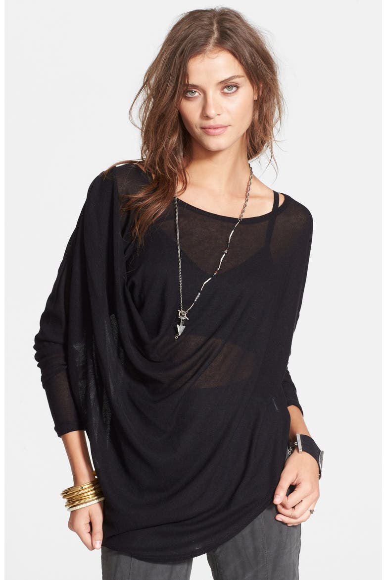 'Buckley' Tee, Main, color, BLACK