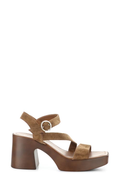 Bos. & Co. Veda Ankle Strap Platform Sandal
