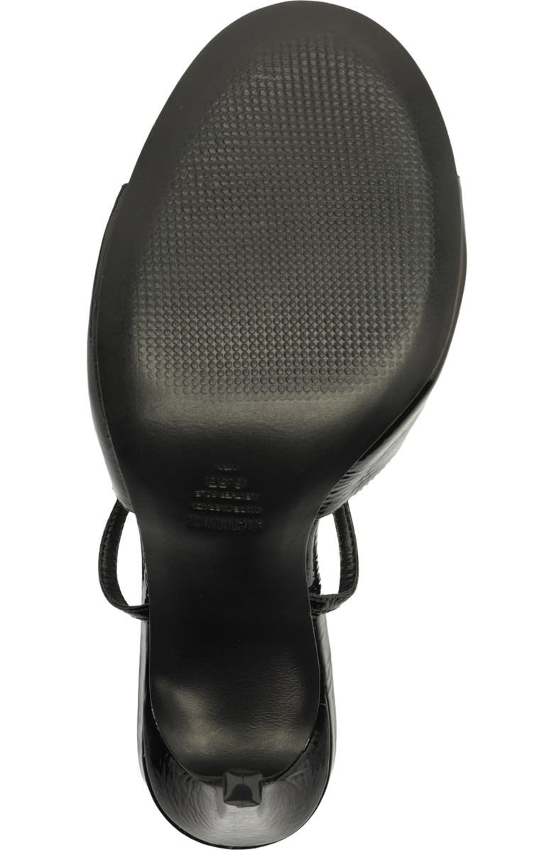 Schutz Arlette Ankle Strap Sandal, Alternate, color, Black