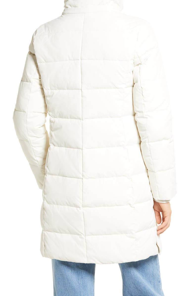 Lauren Ralph Lauren Down Puffer Coat with Removable Faux Fur Trim Hood, Alternate, color,