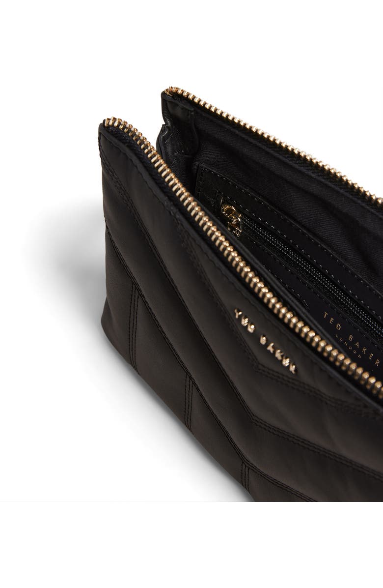 Ted Baker London Ayasini Quilted Leather Crossbody Bag, Alternate, color,