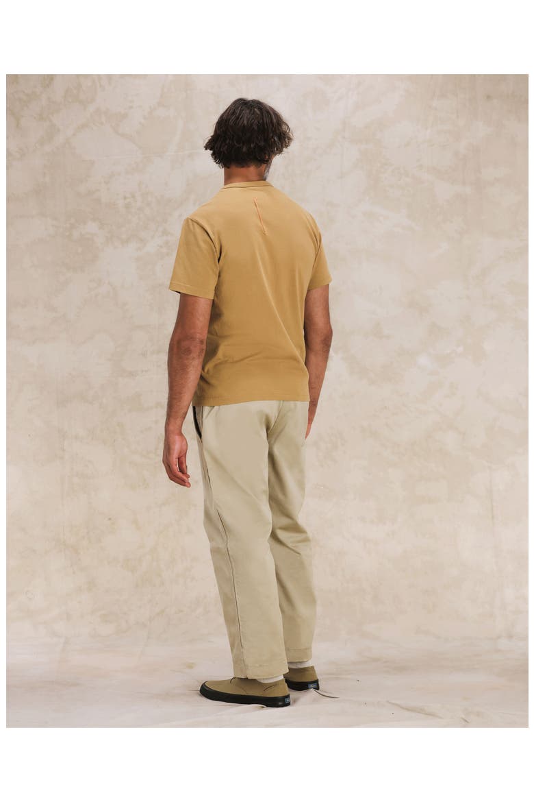 Officer Cotton Chino Trousers, Alternate, color, CAMEL