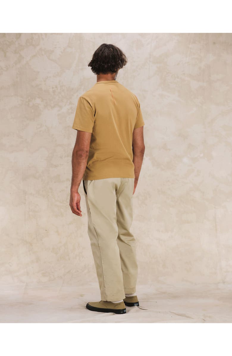 Fortela Officer Cotton Chino Trousers, Alternate, color, Camel