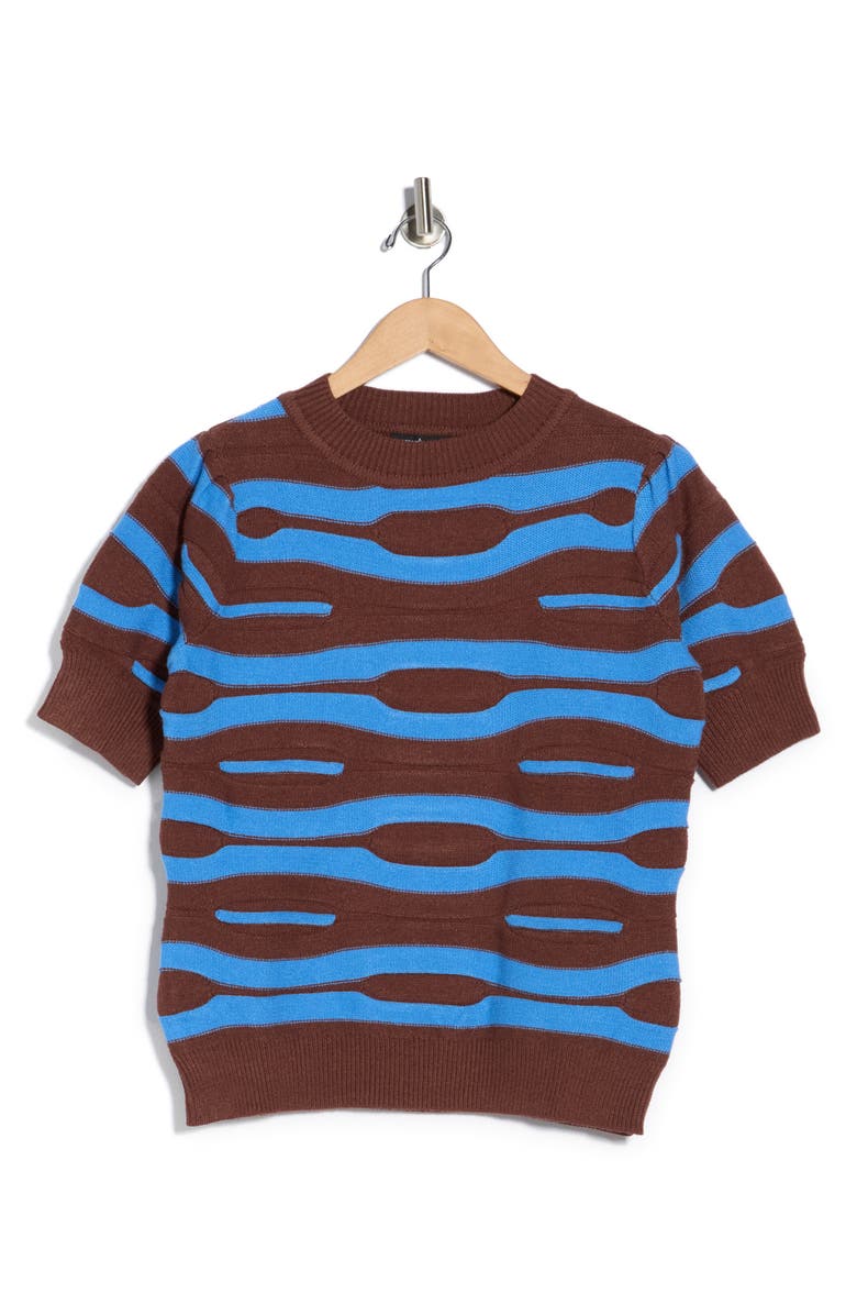 AREA STARS Lara Sweater Top, Alternate, color, Blue