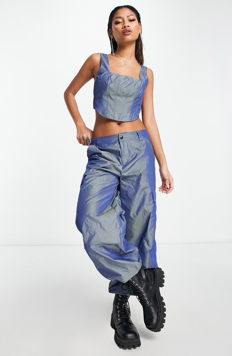 ASOS DESIGN Oversize Parachute Pants, Main, color,