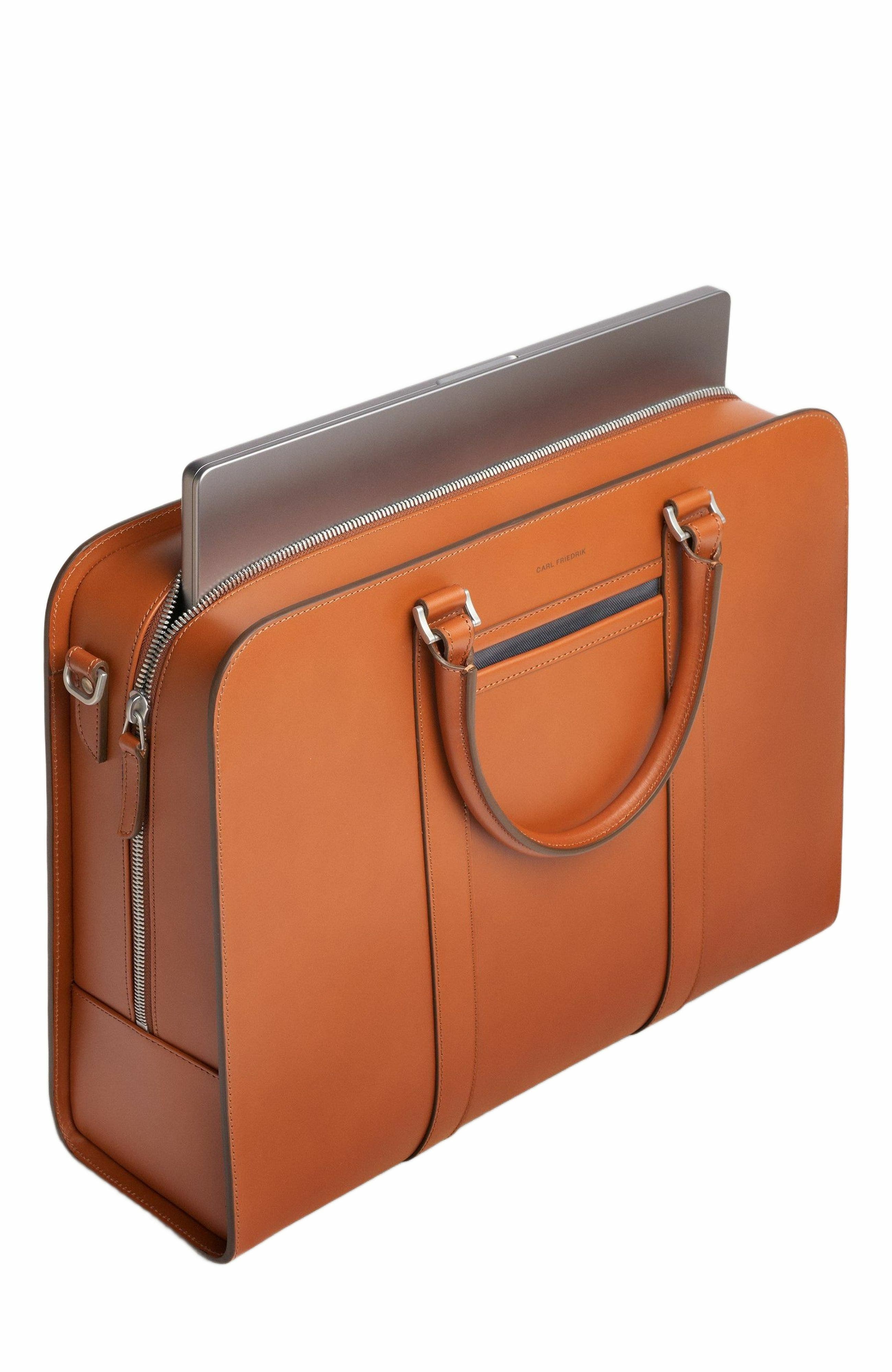 Palissy Overnight Briefcase, Alternate, color, Cognac