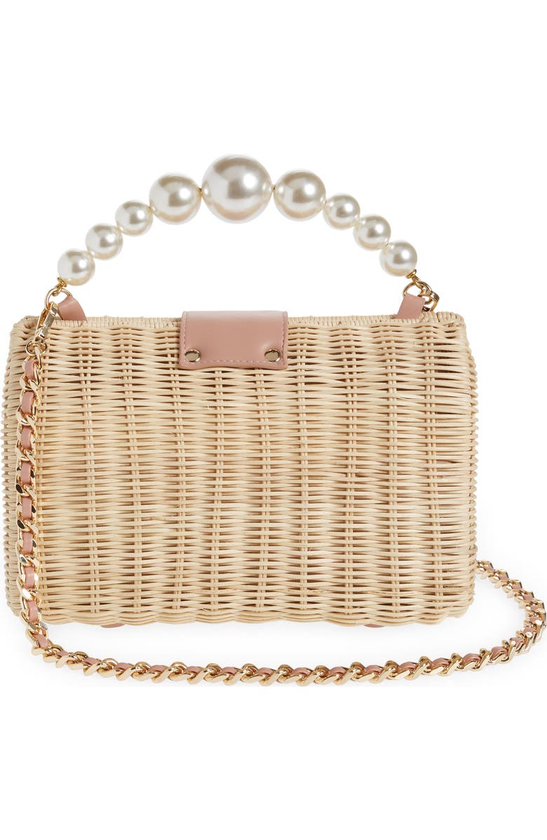 BTB Los Angeles Coco Clutch, Alternate, color, Petal